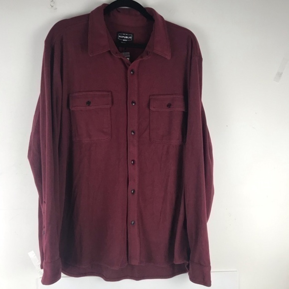 NWT For The Republic Men Button Shirts Size XXL